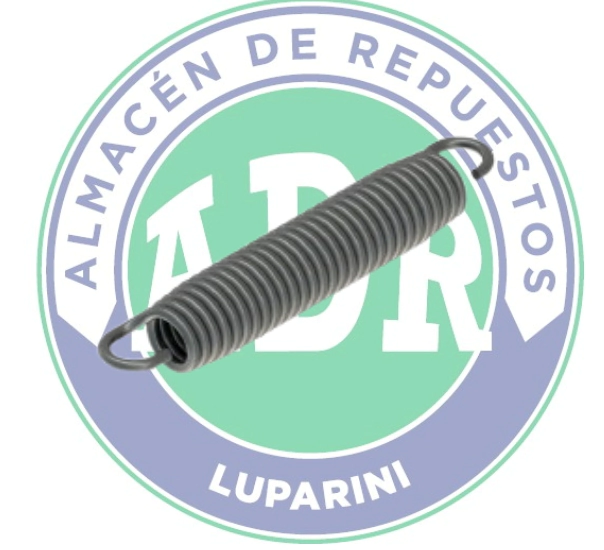 RESORTE DE PATIN DE FRENO RECTO VOLVO 205MM (TRASERO)