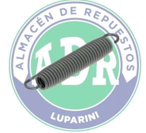 RESORTE DE PATIN DE FRENO RECTO VOLVO 205MM (TRASERO)