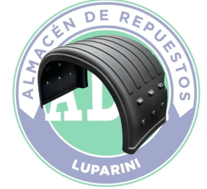 GUARDABARRO SCANIA SERIE 4 TRASERO NEGRO