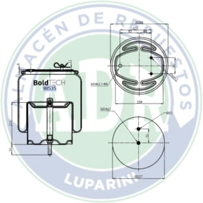 FUELLE DE SUSPENSION SCANIA