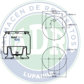 FUELLE LEVANTA EJE SCANIA