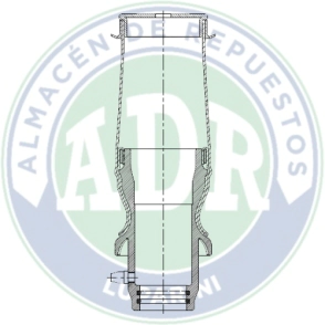 FUELLE DE CABINA SCANIA SERIE 4 TRASERO