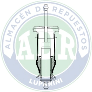 FUELLE DE CABINA SCANIA C/AMORT SCANIA SERIE 4 DELANTERO