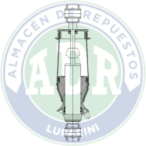 FUELLE CABINA C/AMORT IVECO STRALIS HI-WAY TRASERO