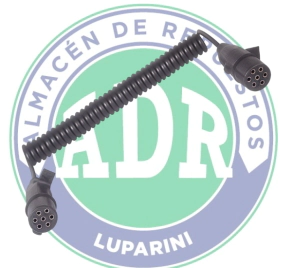 ESPIRAL ELECTRICO 7 PINES CON FICHAS